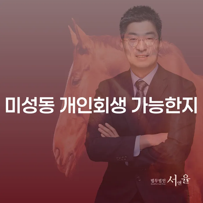 미성동 개인회생 가능한지