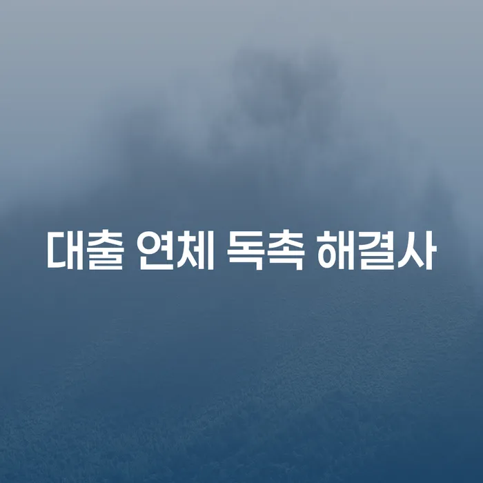 대출 연체 독촉 해결사: 개인회생과 파산을 통한 채무 해소 방법은?