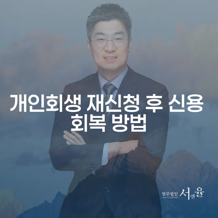 개인회생 재신청 후 신용 회복 방법은 어떻게 찾을까?